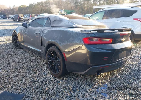 2017 Chevrolet Camaro 1Ss из США, поврежденный, VIN 1G1FF3D73H0132305